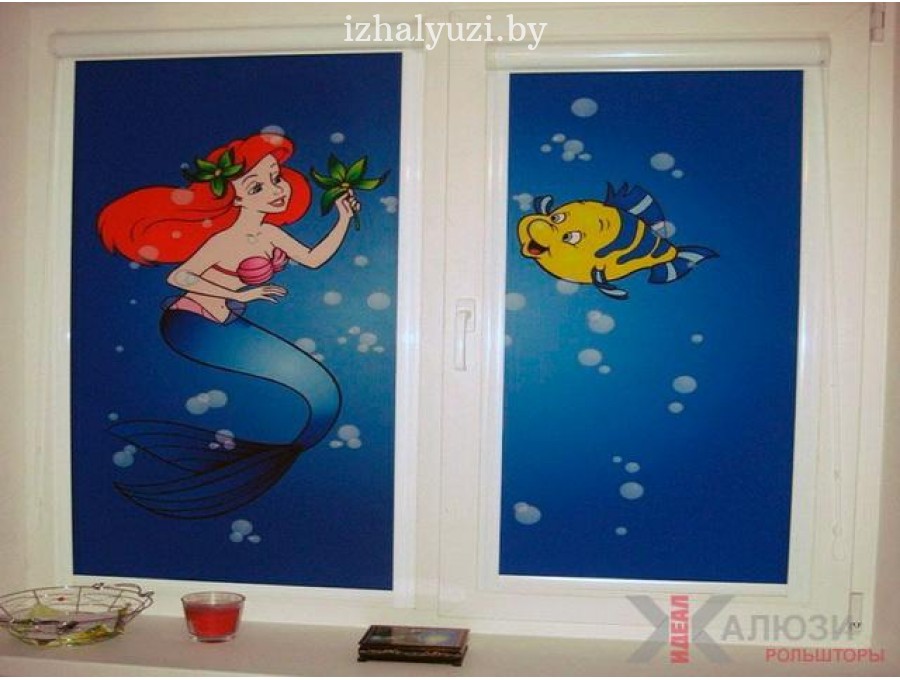 Кассетные рольшторы с фотопечатью в детскую комнату №01