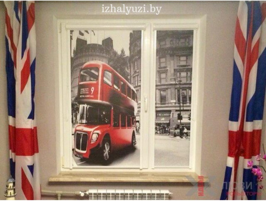 Рулонные шторы с фотопечатью в детскую №05