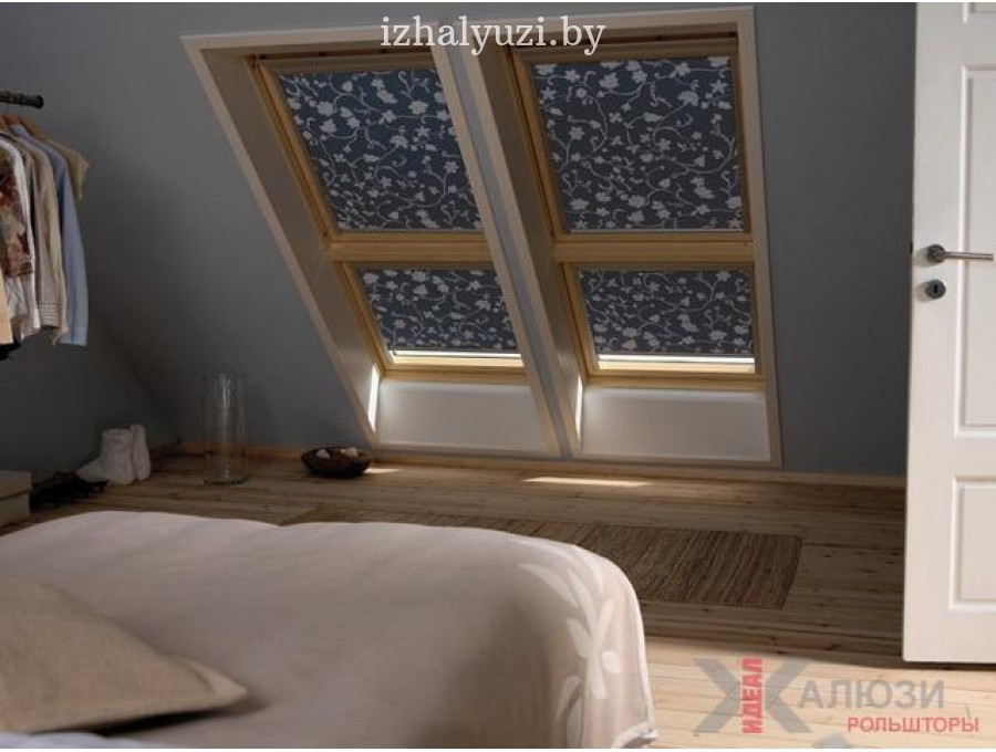 Рольшторы для мансардных окон №03