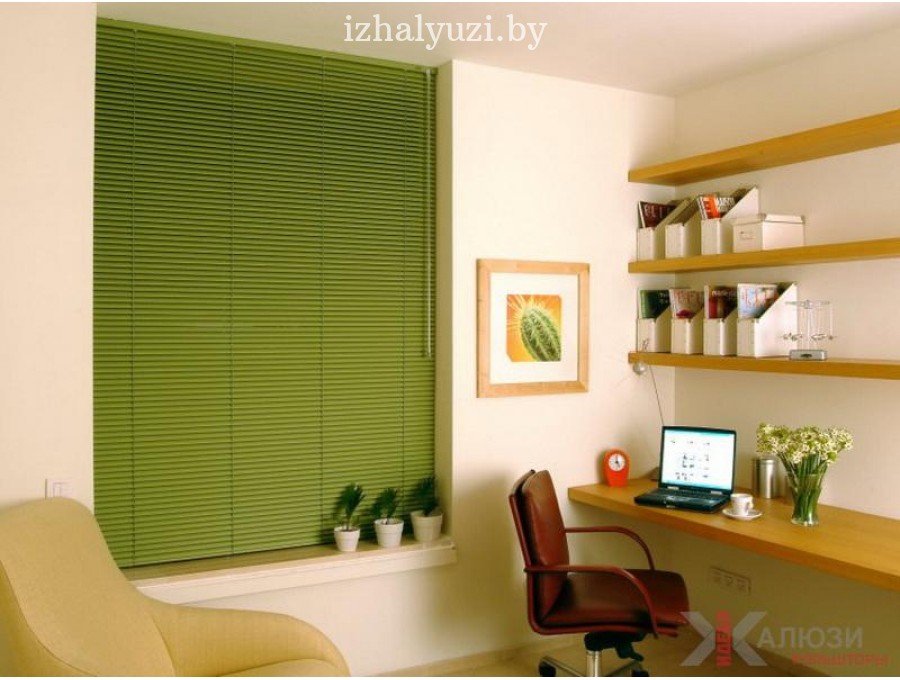 Горизонтальные жалюзи в кабинет