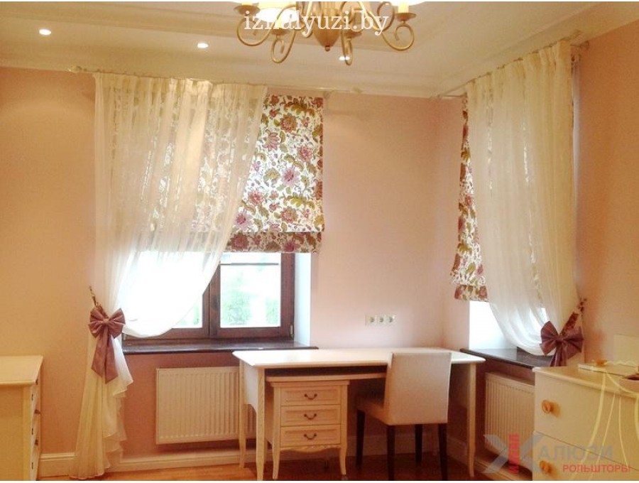 Римские шторы в детскую комнату