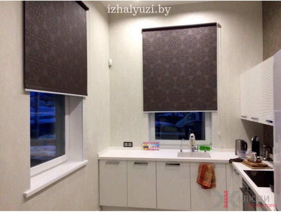 Свободновисящие рольшторы с узором