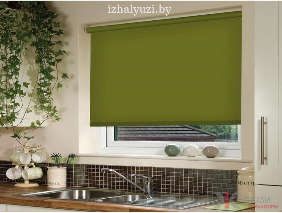 Свободновисящие рольшторы на кухню