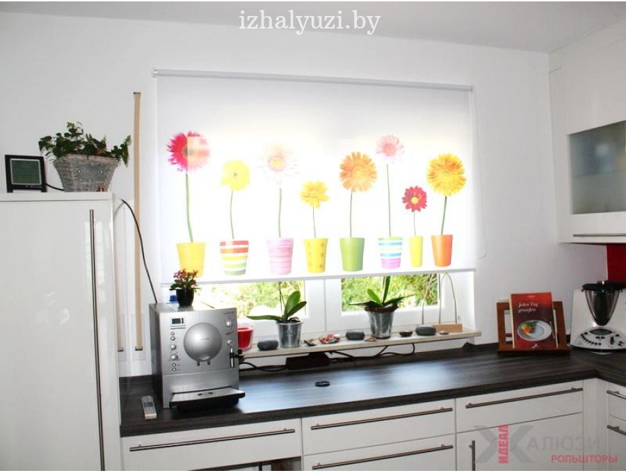 Рольшторы с фотопечатью на кухню