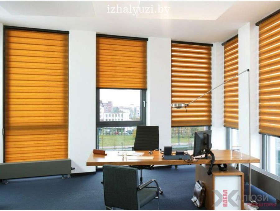 Рольшторы день-ночь в офис