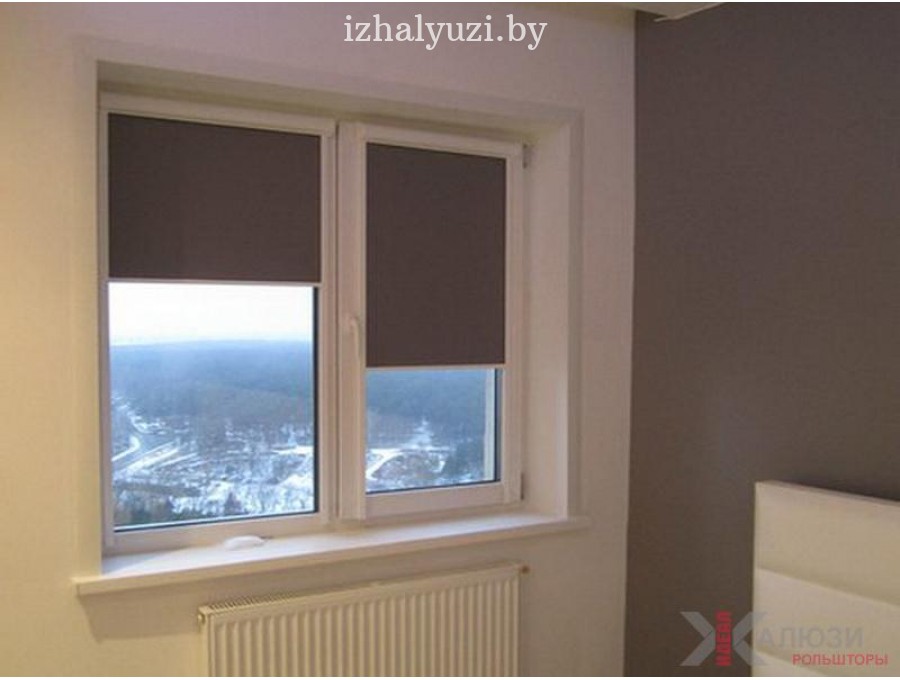 Кассетные рольшторы с тканью блэкаут