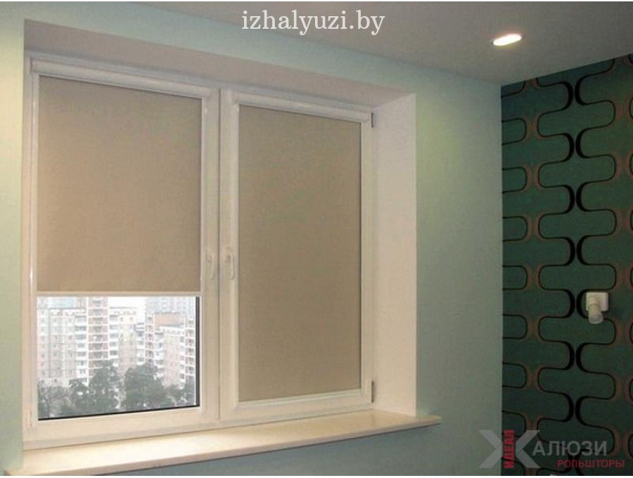 Кассетные рольшторы в спальню