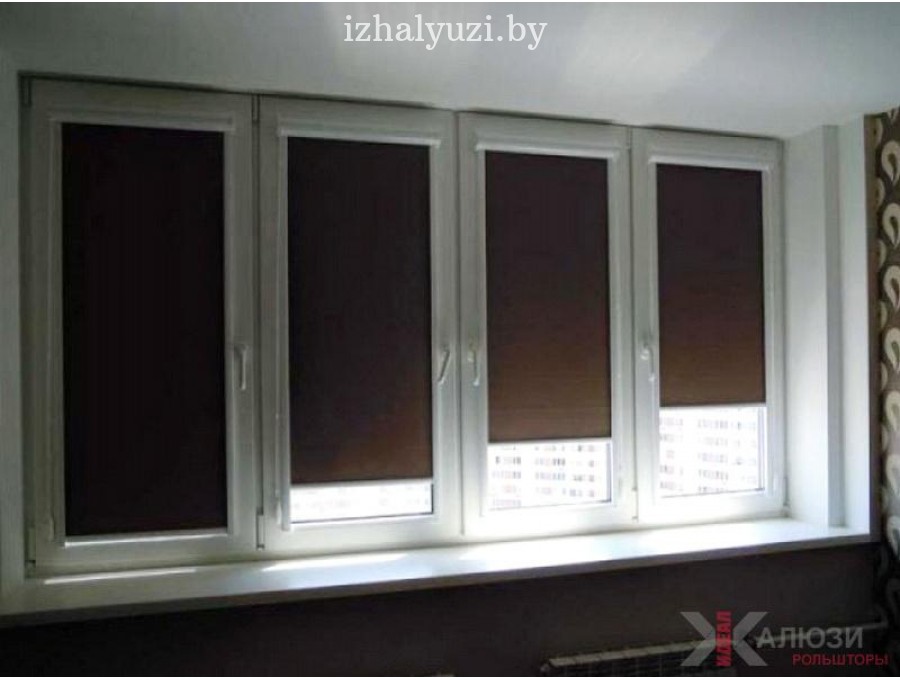 Рольшторы блэкаут лоджию