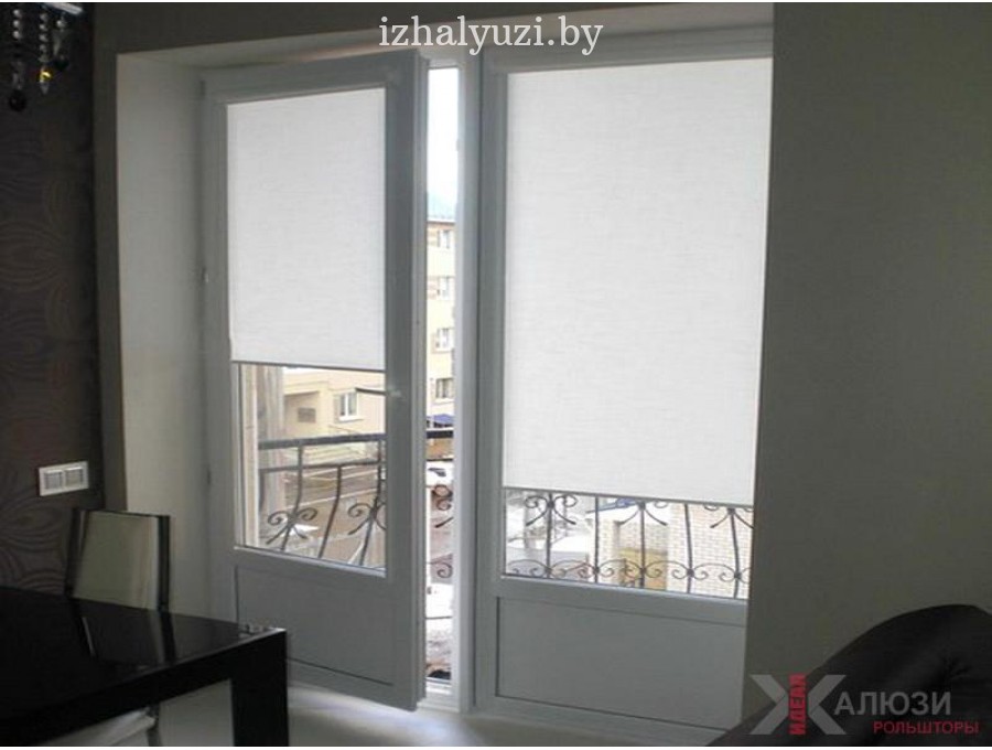 Рольшторы Uni1 в коробе с направлющими