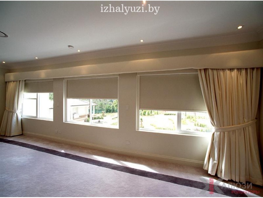 Рольшторы блэкаут в гостинную