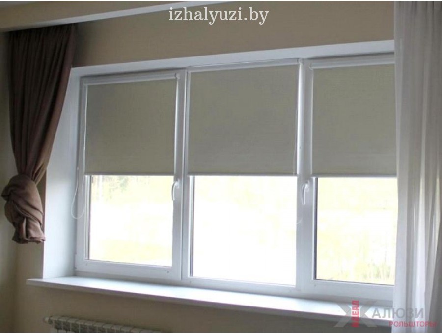 Свободновисящие рольшторы на окна ПВХ