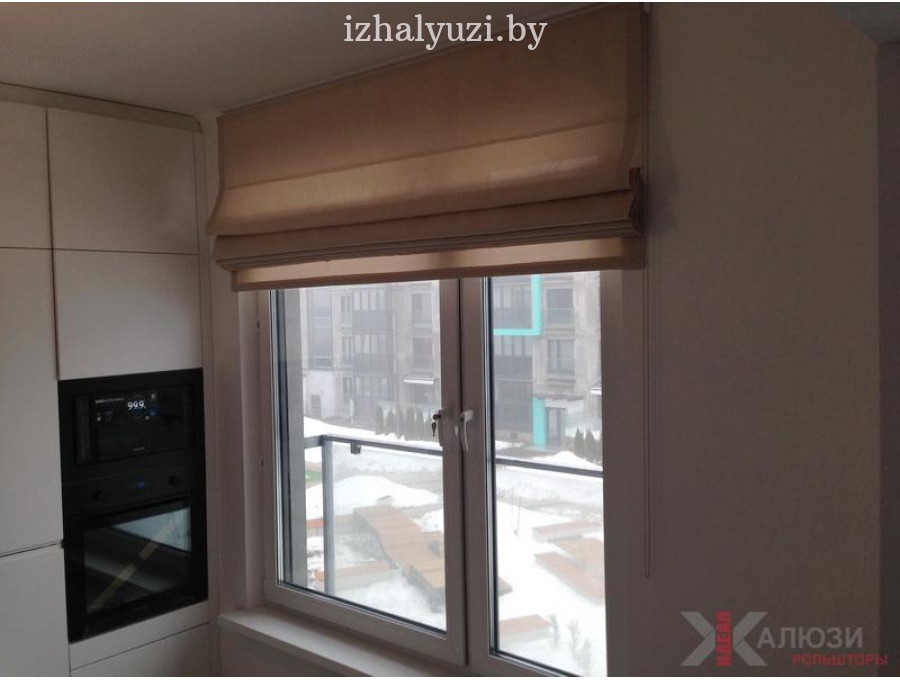 Римские шторы на кухню