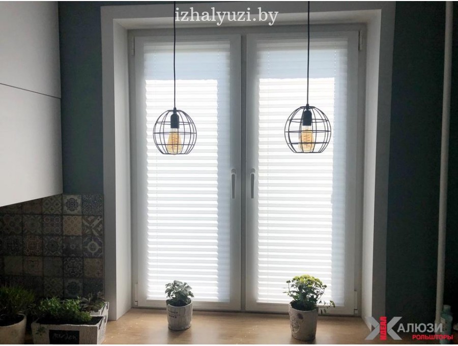 Жалюзи плиссе на кухню