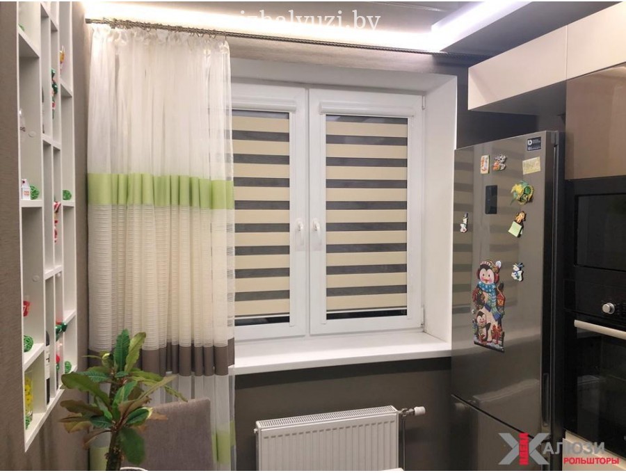 Рольшторы день-ночь на кухню