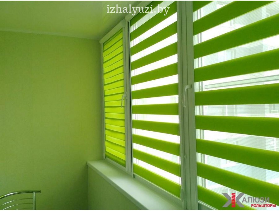Рольшторы день-ночь на лоджию
