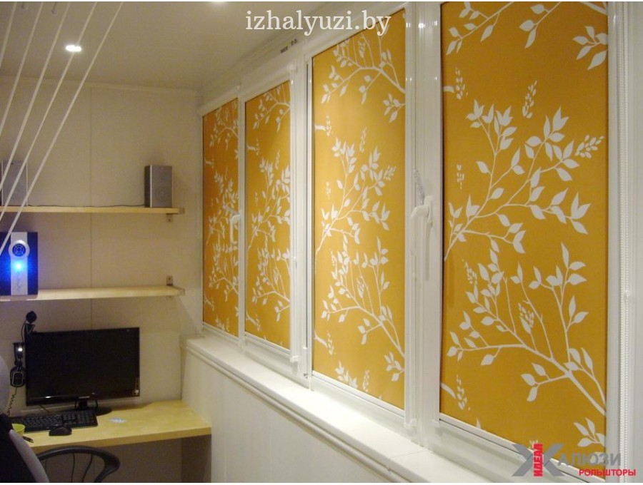 Рольшторы Uni 2 для лоджии