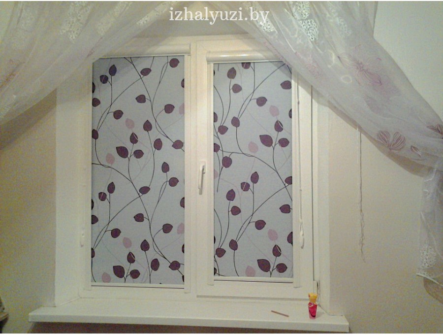 Кассетные рольшторы узором