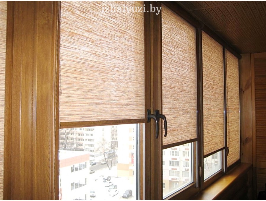 Кассетные рольшторы на балкон