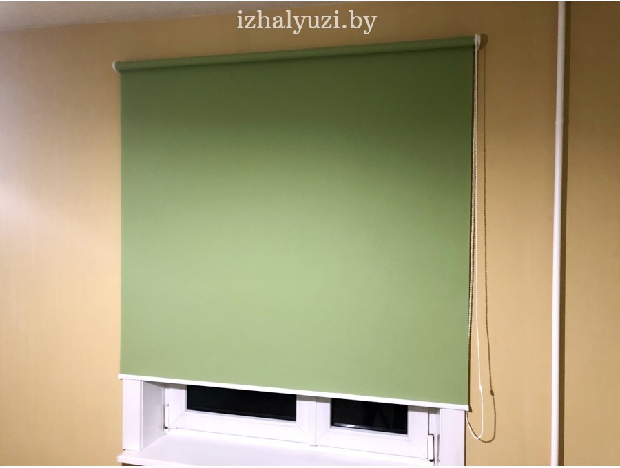 Свободновисящие рольшторы зеленые