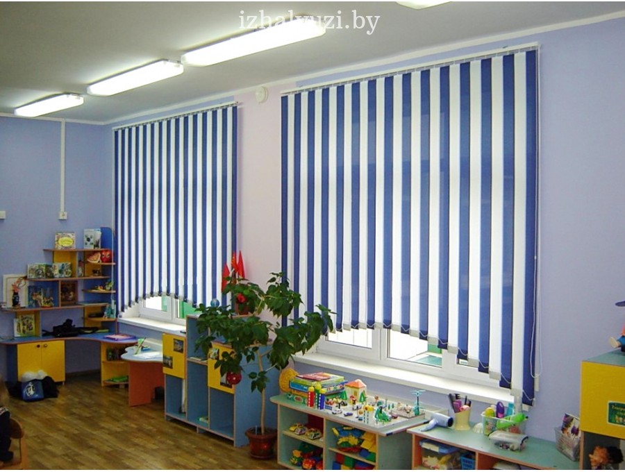 Вертикальные жалюзи для детского сада