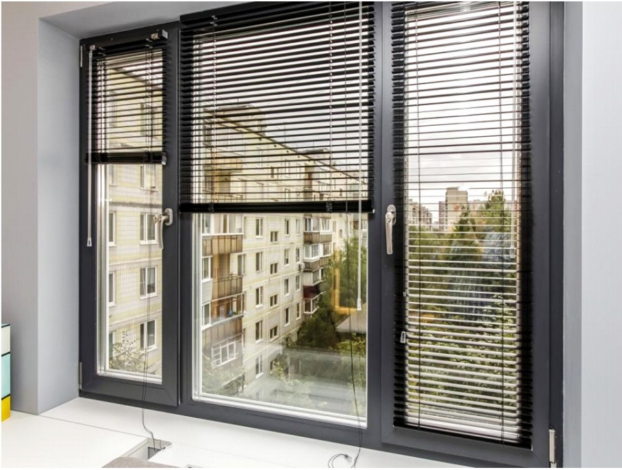 Горизонтальные алюминиевые жалюзи №5  