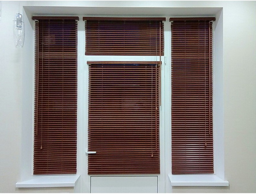 Горизонтальные жалюзи для кухни