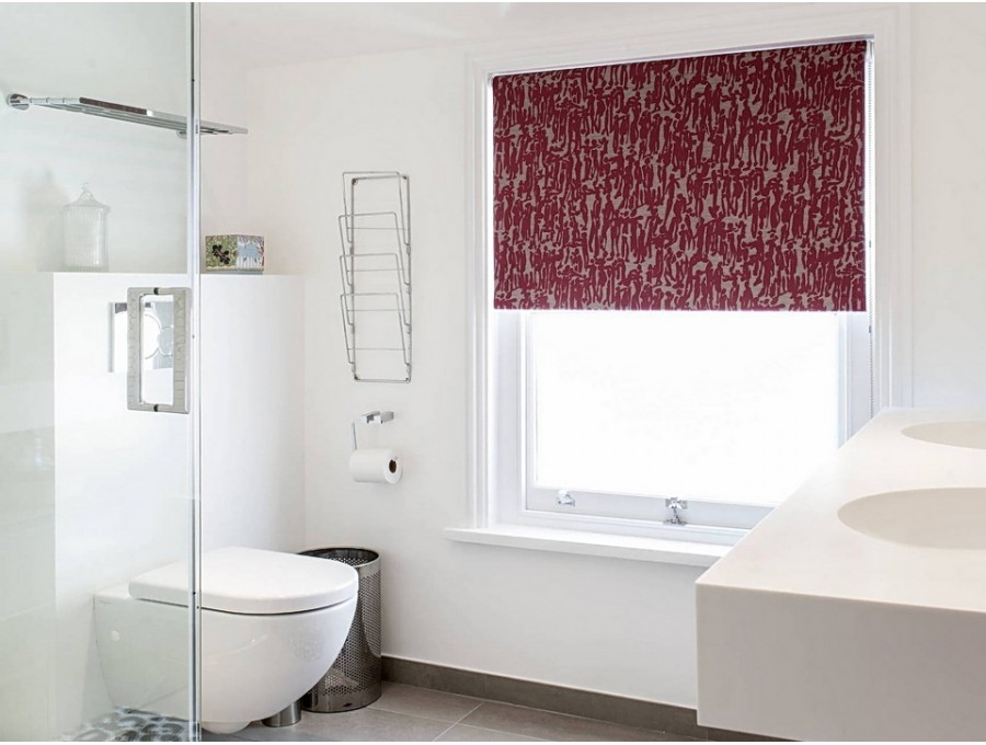 Свободновисящие рольшторы в санузел 