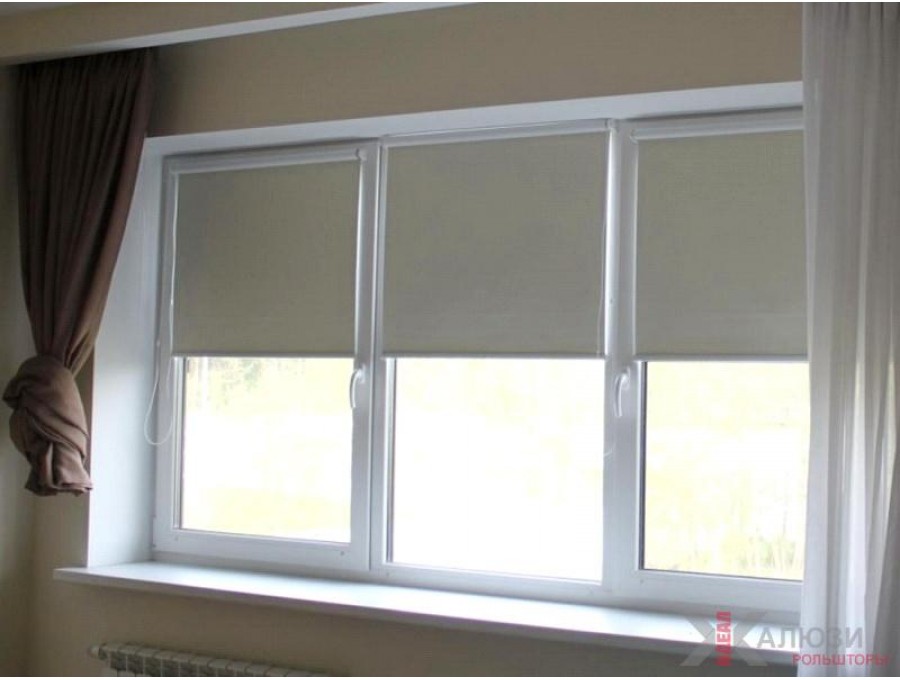Свободновисящие рольшторы на окна ПВХ